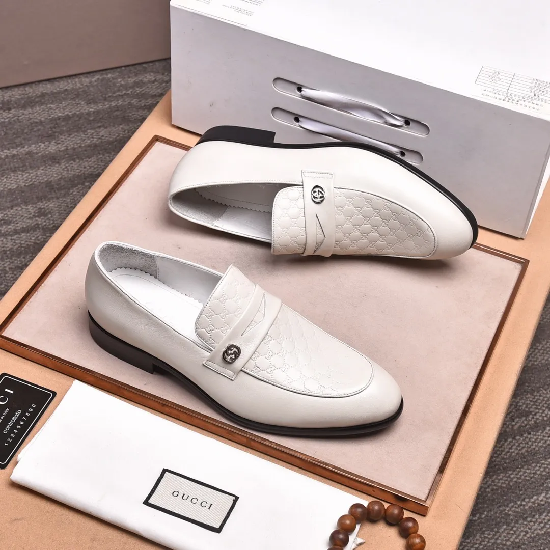 Men's shoes💰540📛📛Original (water-dyed cowhide) Gucci GUCCI official website formal shoes🌀 Italian🇮🇹imported cowhide➕top imported water-dyed cowhide lining💋Finely handmade original bottom, the real thing looks better when photographed in person Standard size 38-44